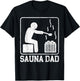 Sauna Dad Sauna T-Shirt - T-Shirt | Black