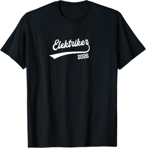 Electrician 2026 Exam Passed Training T-Shirt - T-Shirt | Black