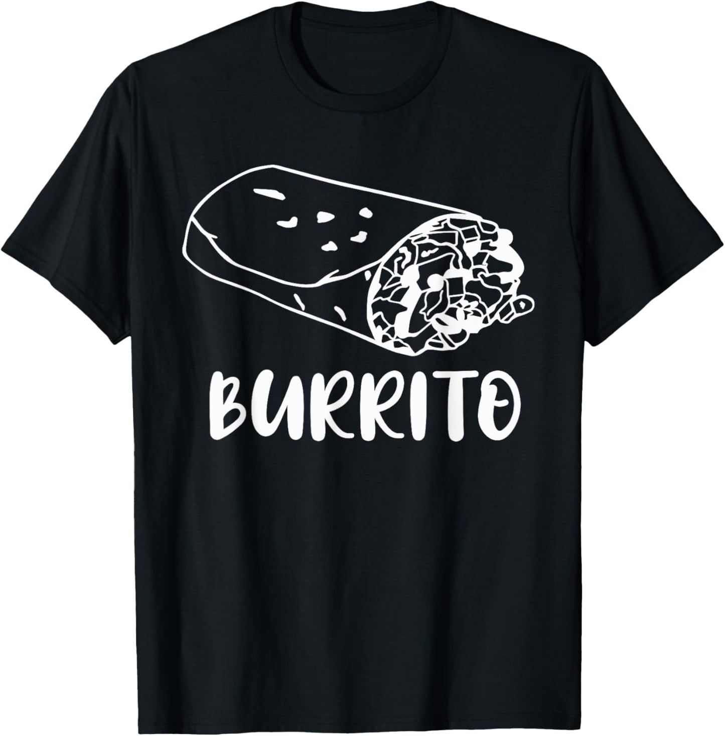 Burrito Taco Taquito Dad Mom Child Baby Matching Family T-Shirt - T-Shirt | Black