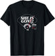 Freddie Freeman - She is Gone - Los Angeles Baseball T-Shirt - T-Shirt | Black
