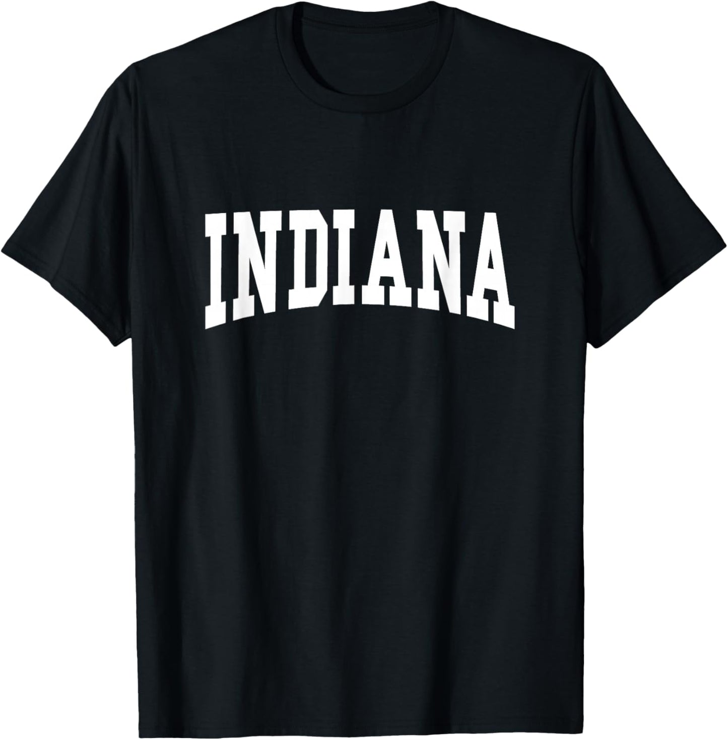 INDIANA - Throwback Design - Classic T-Shirt - T-Shirt | Black