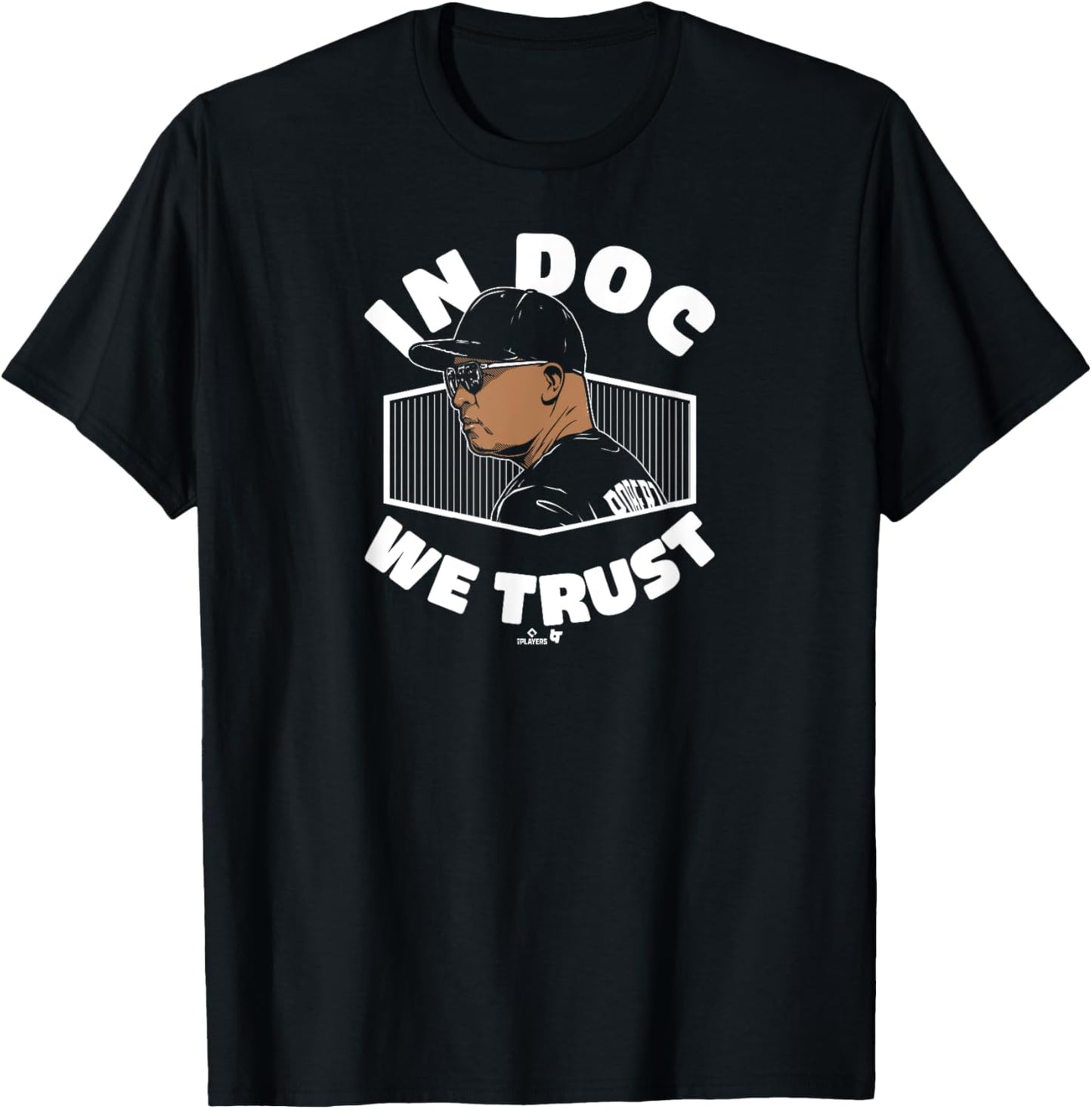 Dave Roberts - In Doc We Trust - Los Angeles Baseball T-Shirt - T-Shirt | Black
