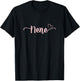 Nene Heart Xmas Grandma Women Mother's Day Christmas T-Shirt - T-Shirt | Black