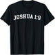 Joshua 1:9 T-Shirt - T-Shirt | Black