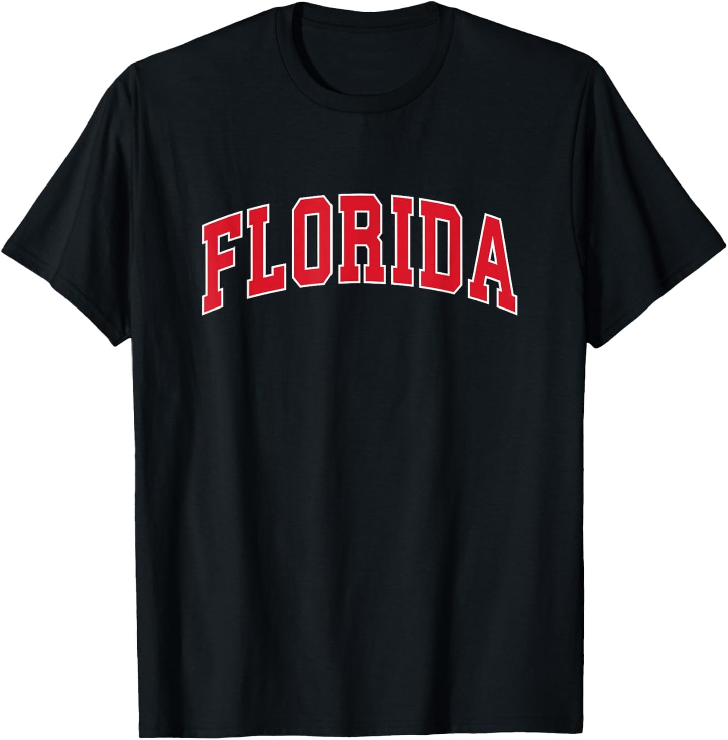 Florida - Throwback Design Print - Classic T-Shirt - T-Shirt | Black