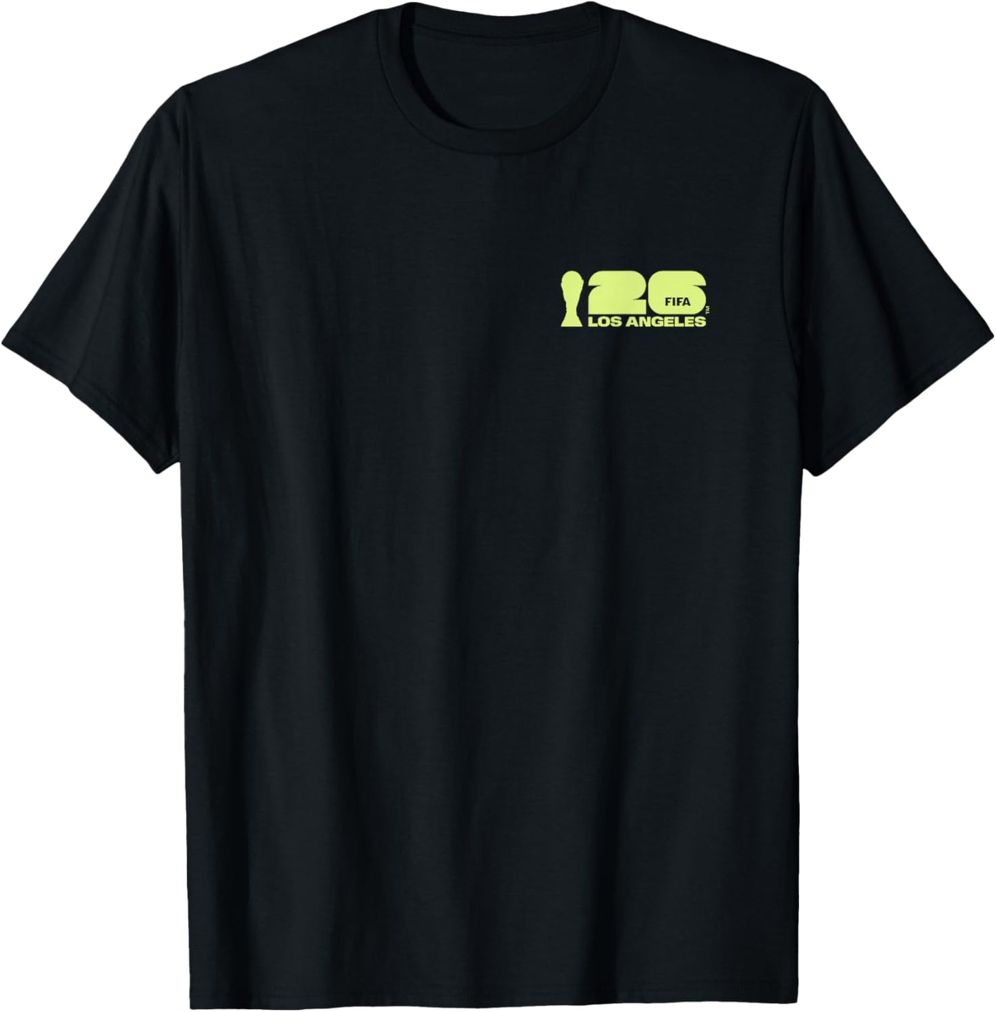 FIFA World CUP26 Los Angeles Poster T-Shirt - T-Shirt | Black
