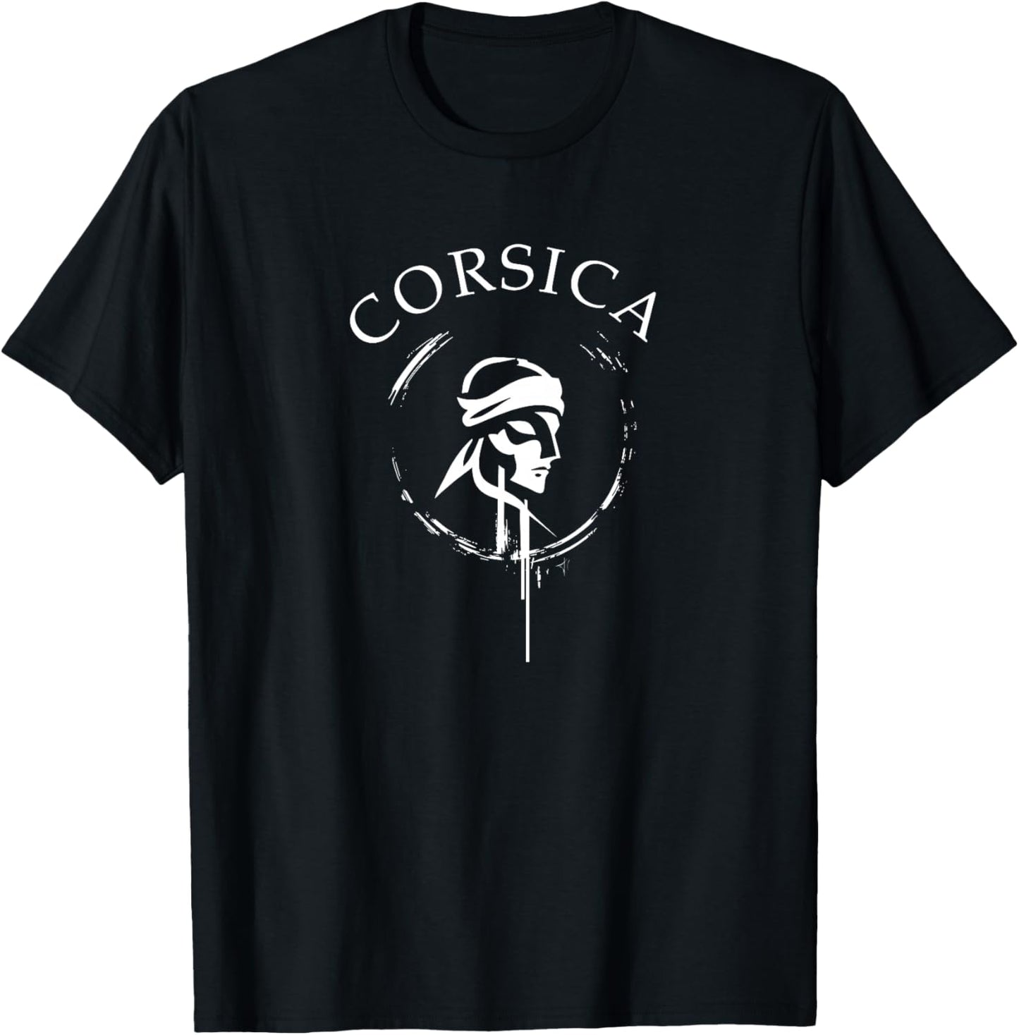Art Corse - Design Graphique Île de Beauté Haut de Gamme T-Shirt - T-Shirt | Black