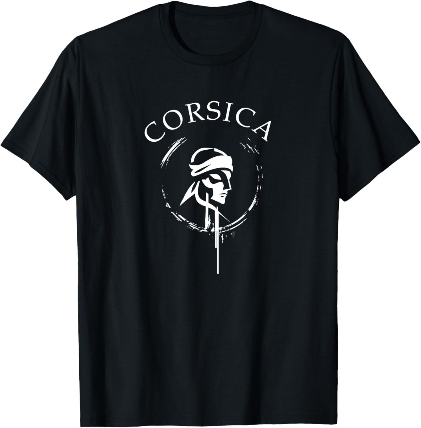 Art Corse - Design Graphique Île de Beauté Haut de Gamme T-Shirt - T-Shirt | Black