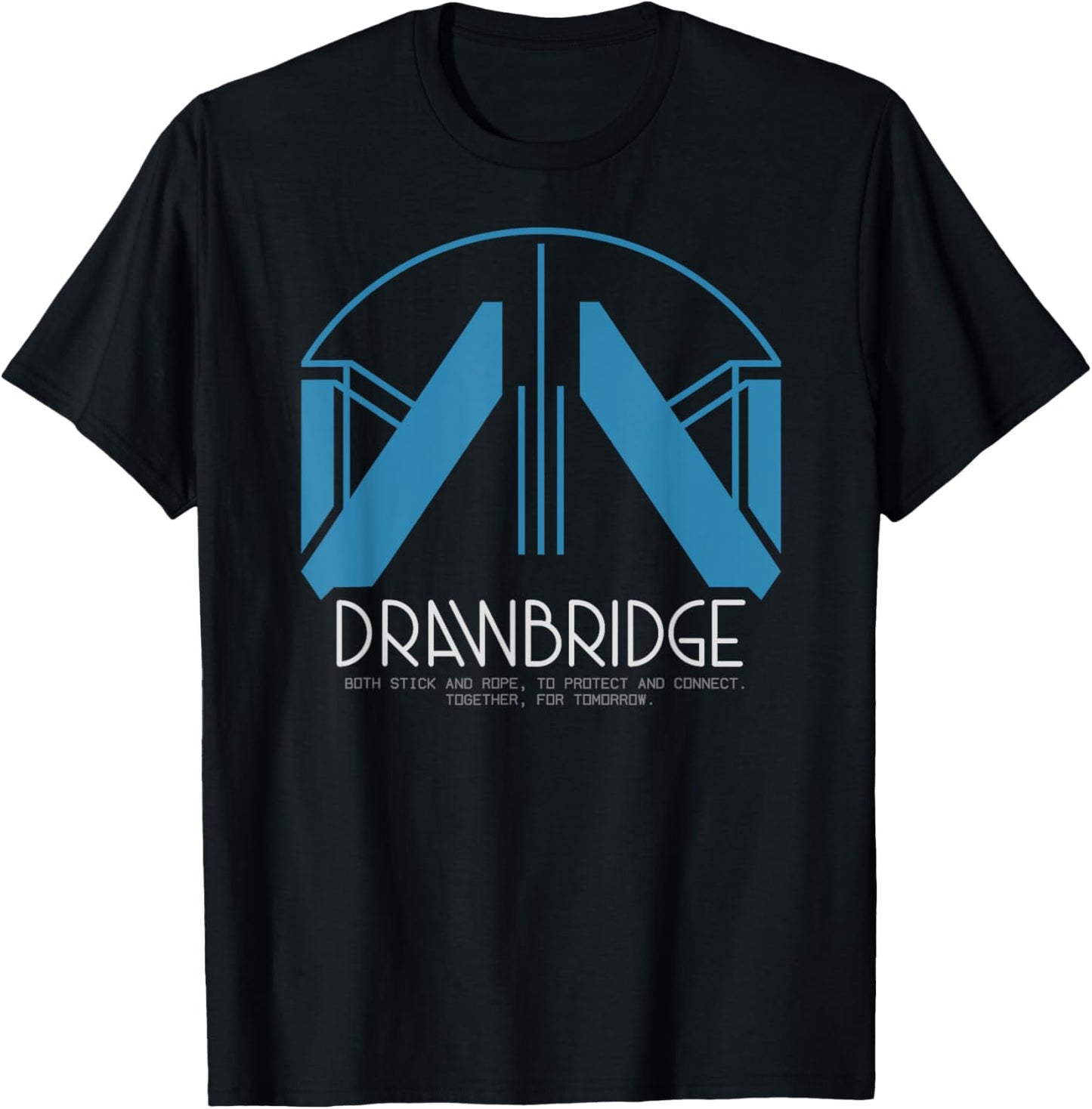 Death Stranding 2 Levis Bridge Logo Iconic Logo T-Shirt - T-Shirt | Black