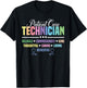 Patient Care Technician Heart Stethoscope PCT T-Shirt - T-Shirt | Black