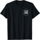 250 Years USA Flag 1776 2026 250th Birthday - Front and Back T-Shirt - T-Shirt | Black