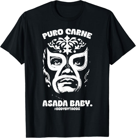 Puro Carne Asada Baby T-Shirt - T-Shirt | Black