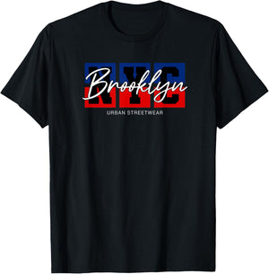Sports - New York Brooklyn Hip Hop T-Shirt - T-Shirt | Black