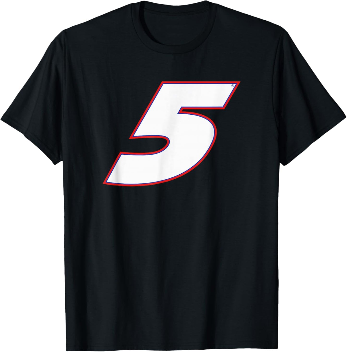 Kyle Larson 5 Icon Hendrick Motorsports Officially Licensed T-Shirt - T-Shirt | Black