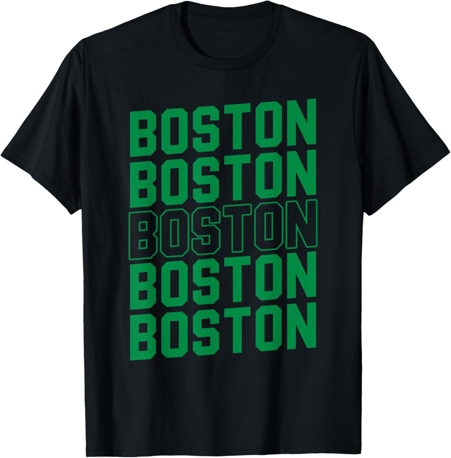 Massachusetts Boston Women Kid St Patrick's Day T-Shirt - T-Shirt | Black