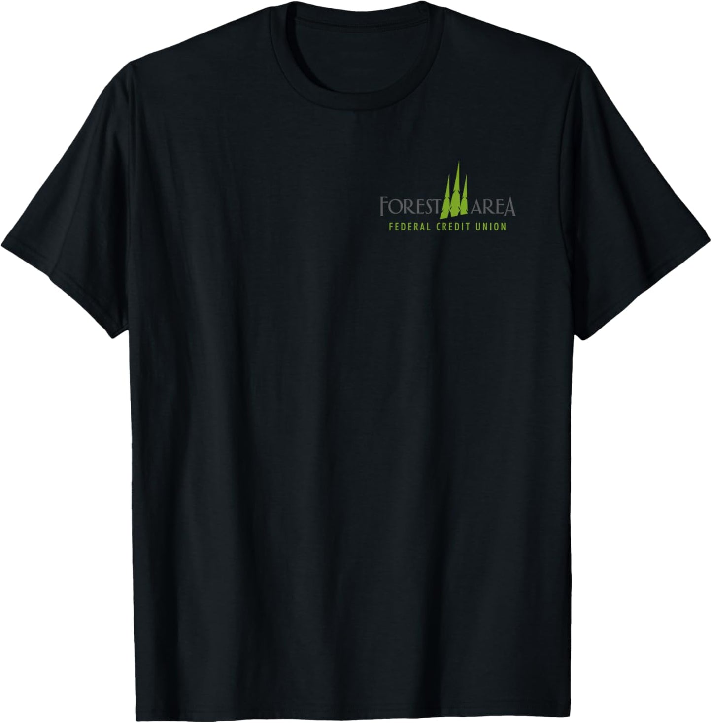 Forest Area 404 Design T-Shirt - T-Shirt | Black