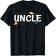 Uncle of The Birthday Boy Astronaut 1st Birthday Family T-Shirt - T-Shirt | Black
