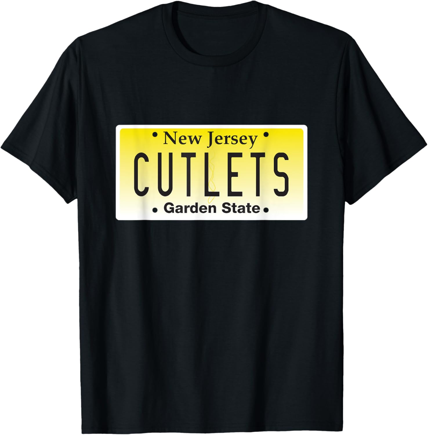 Funny New Jersey Italian American Devito NJ Cutlets Tommy T-Shirt - T-Shirt | Black