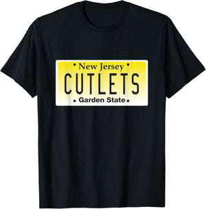 Funny New Jersey Italian American Devito NJ Cutlets Tommy T-Shirt - T-Shirt | Black