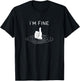 Je Vais Bien, Pouce levé T-Shirt - T-Shirt | Black