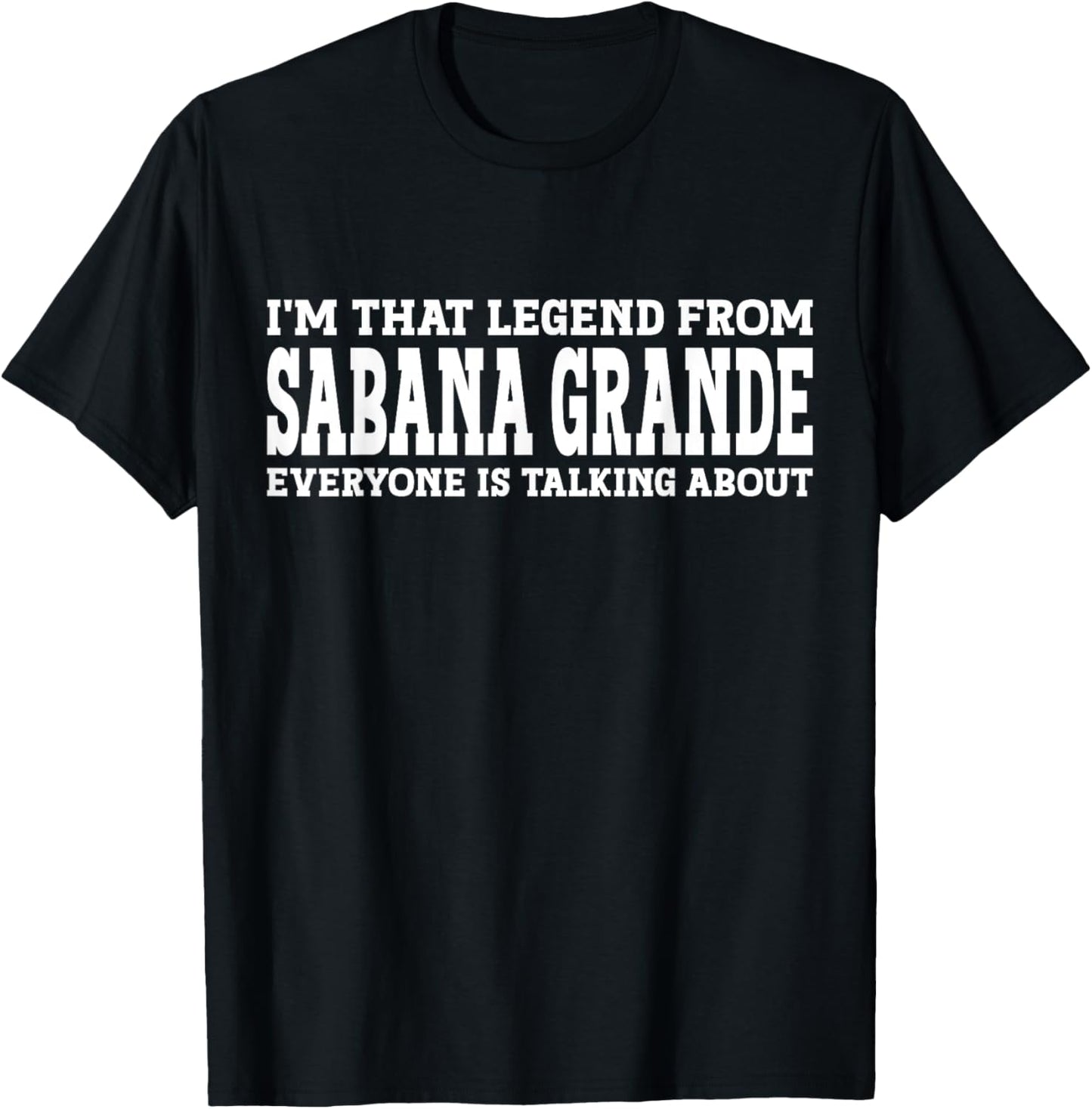 Sabana Grande Hometown PR Puerto Rico City Sabana Grande T-Shirt - T-Shirt | Black