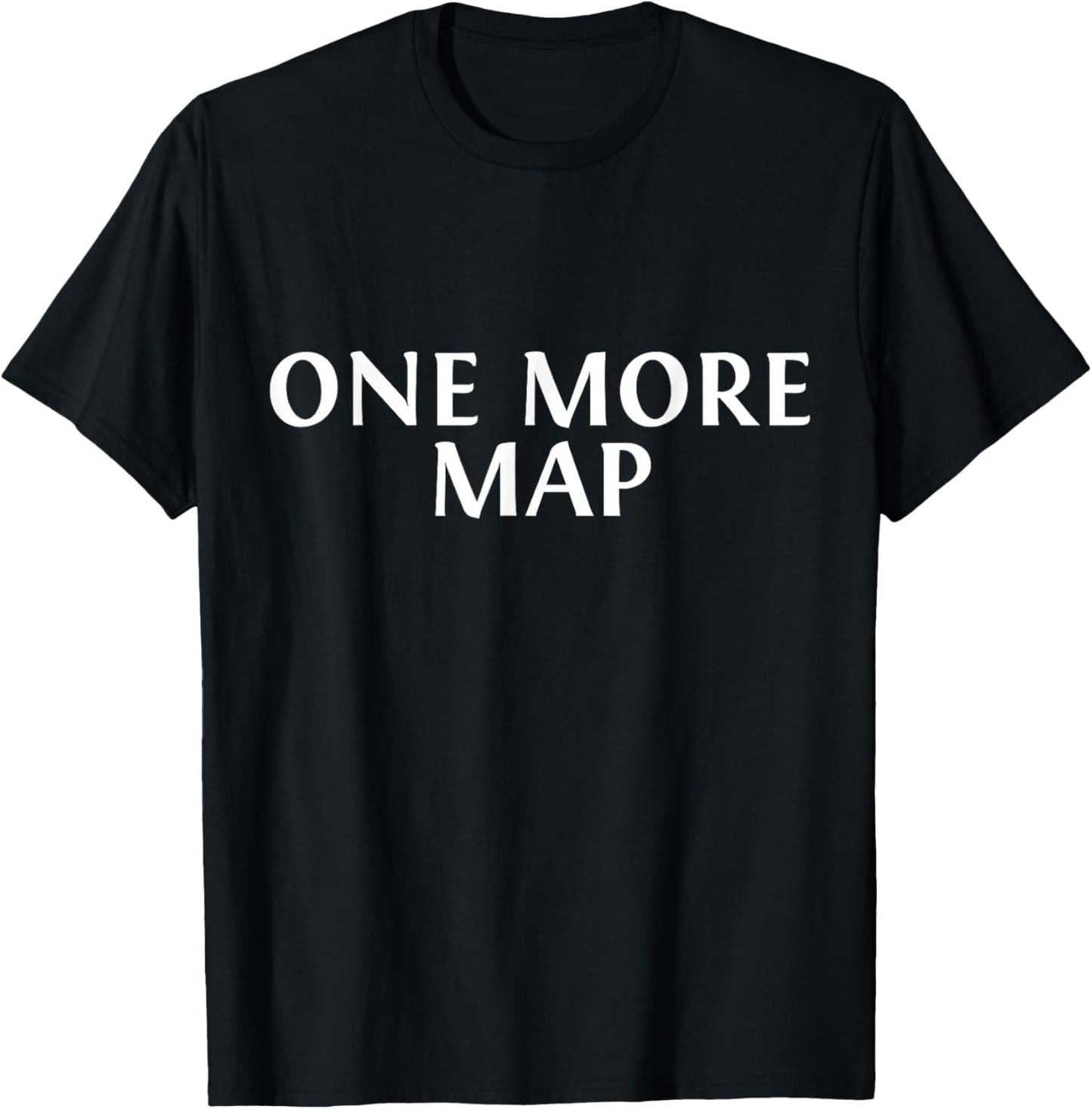 One More Map T-Shirt - T-Shirt | Black