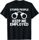 Funny Cop Design Women Police Officer Policeman Cop T-Shirt - T-Shirt | Black