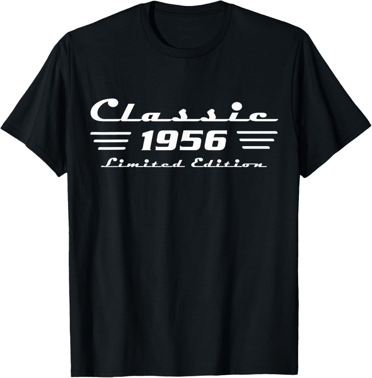 1956 Birthday Man 70th Decoration Funny 70s 70th Birthday T-Shirt - T-Shirt | Black