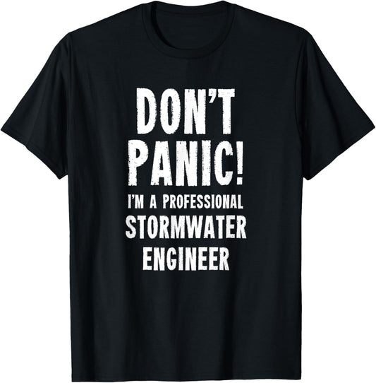 Stormwater Engineer T-Shirt - T-Shirt | Black