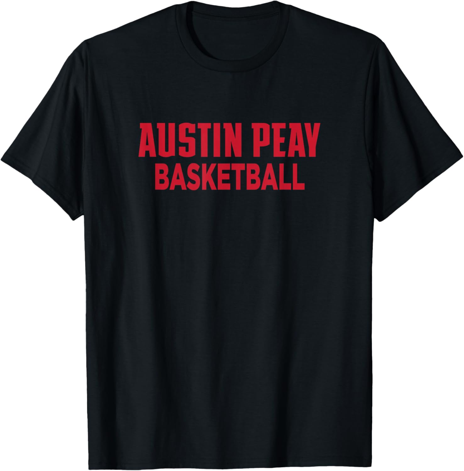 Austin Peay State University Basketball Governors Apparel T-Shirt - T-Shirt | Black