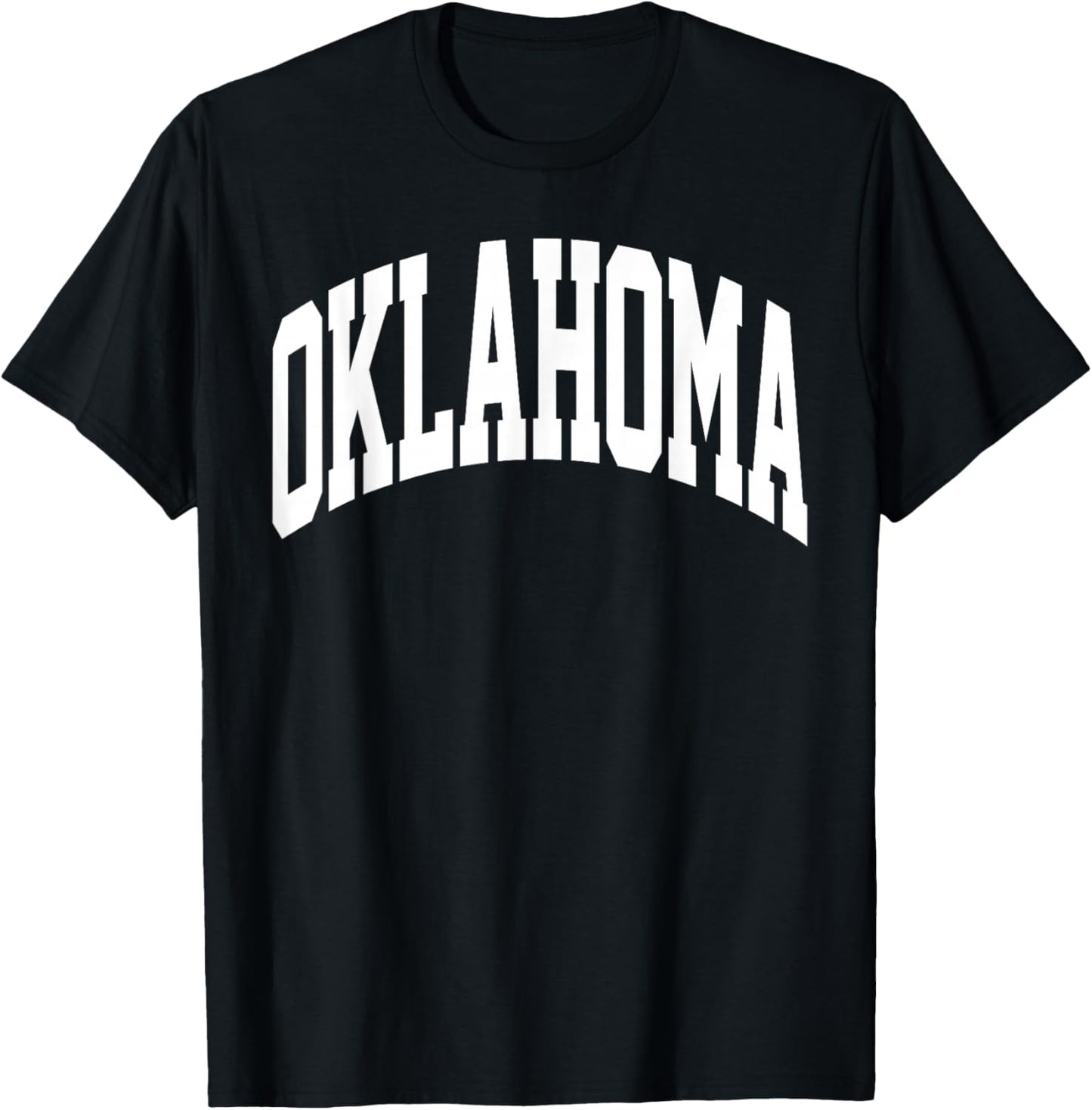 Retro Oklahoma Throwback Souvenir Oklahoma Red Classic T-Shirt - T-Shirt | Black