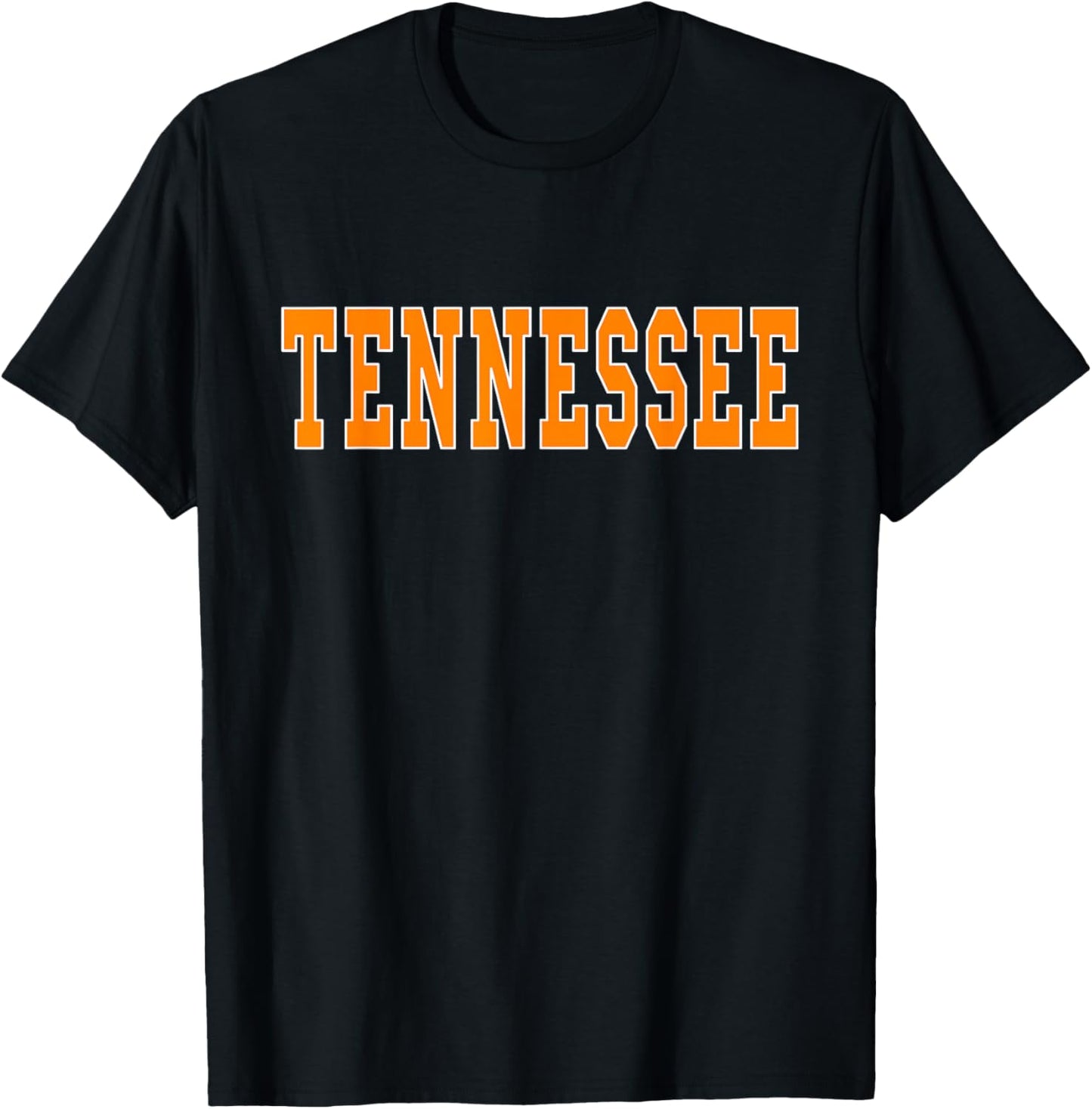 Tennessee - Throwback Design - Classic T-Shirt - T-Shirt | Black