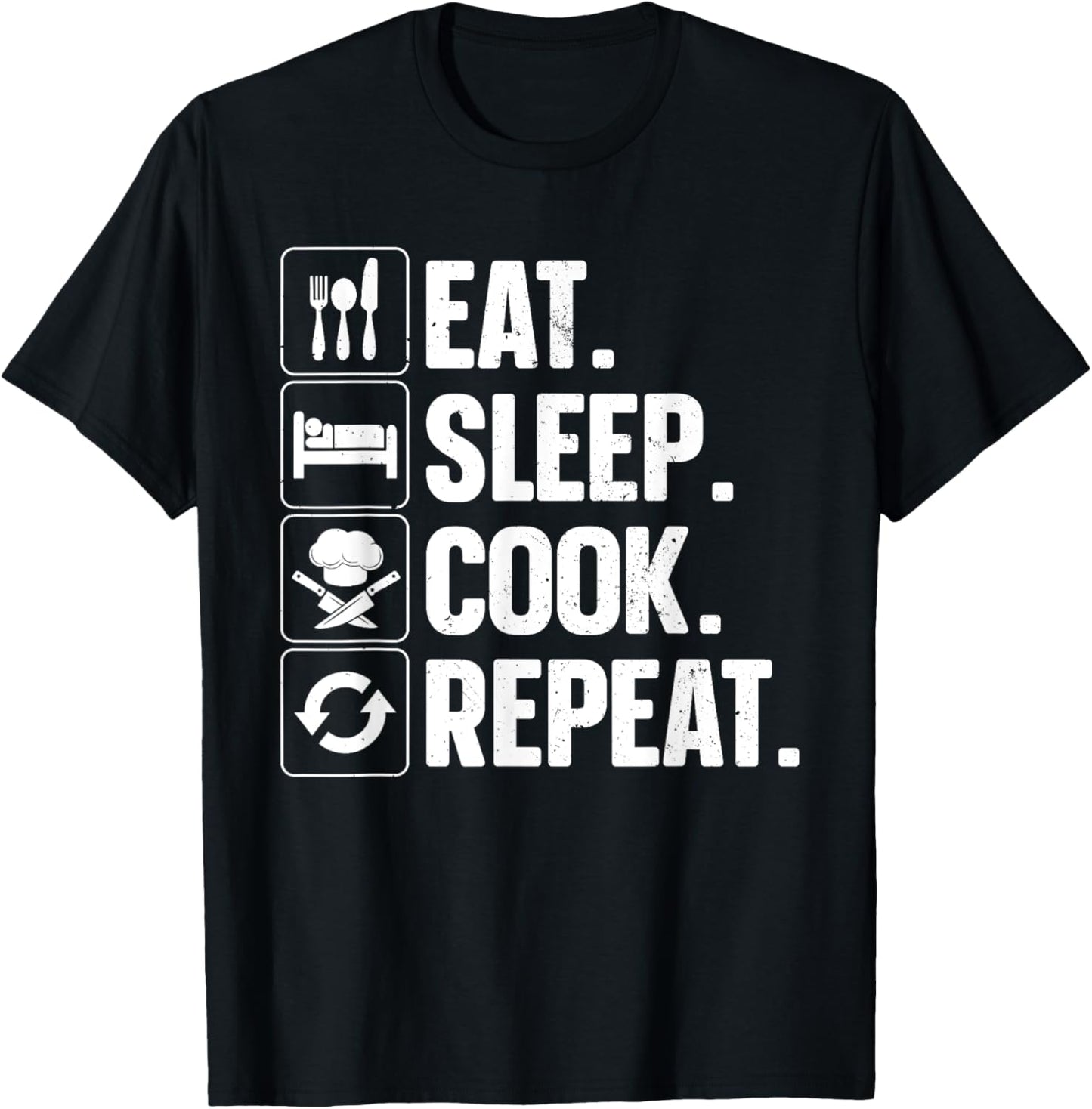 Funny Chef Design Women Cooking Culinary Cook Chef T-Shirt - T-Shirt | Black