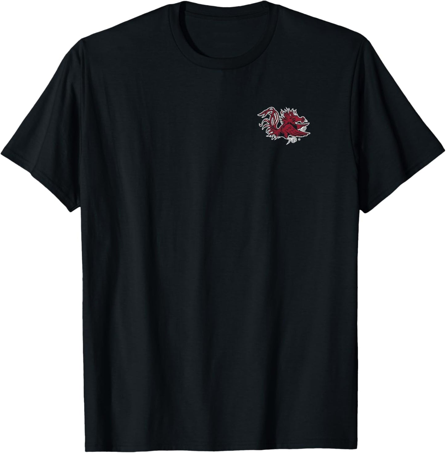 South Carolina Gamecocks Icon Front/Back Black T-Shirt - T-Shirt | Black