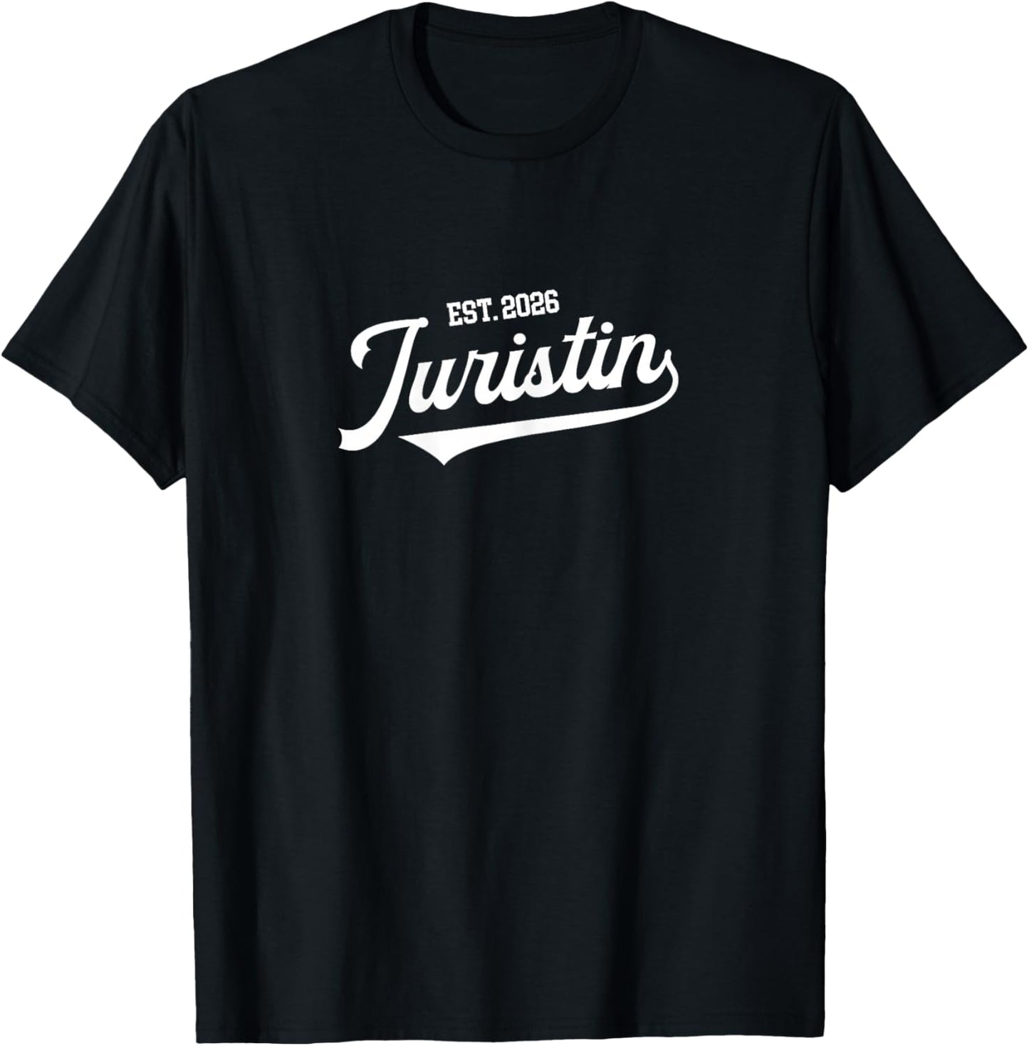 Juristen Jurastudentin Jura Examen bestanden 2026 Juristin T-Shirt - T-Shirt | Black