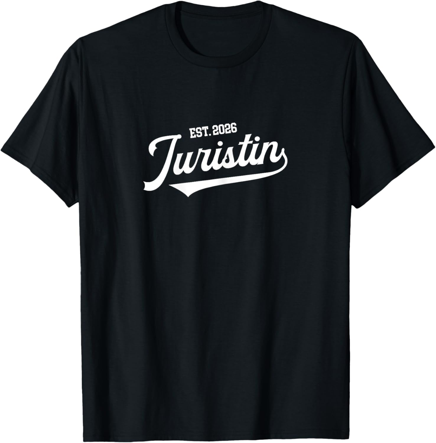 Juristen Jurastudentin Jura Examen bestanden 2026 Juristin T-Shirt - T-Shirt | Black