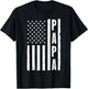 Best Papa Design Dad Grandpa Papi Father's Day Papa T-Shirt - T-Shirt | Black
