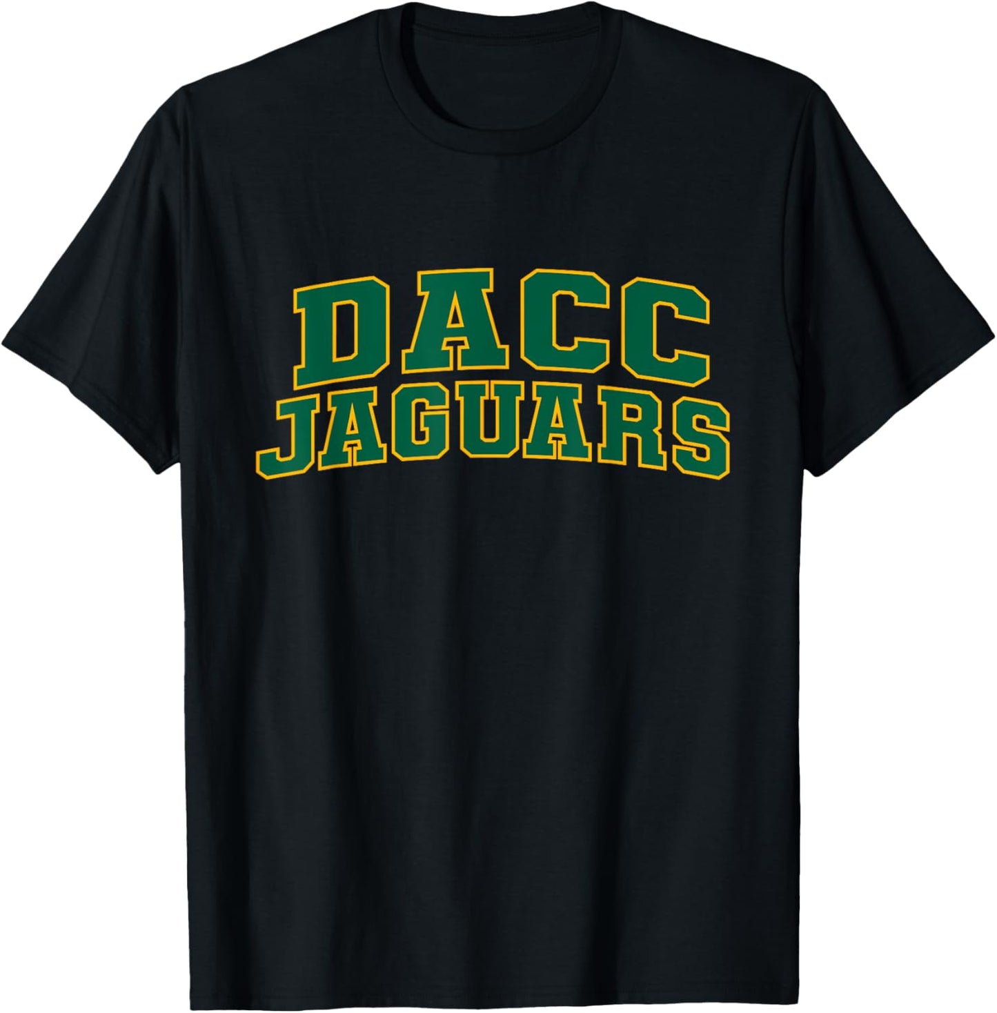 Danville Area Community College Jaguars Apparel Sports Fan T-Shirt - T-Shirt | Black