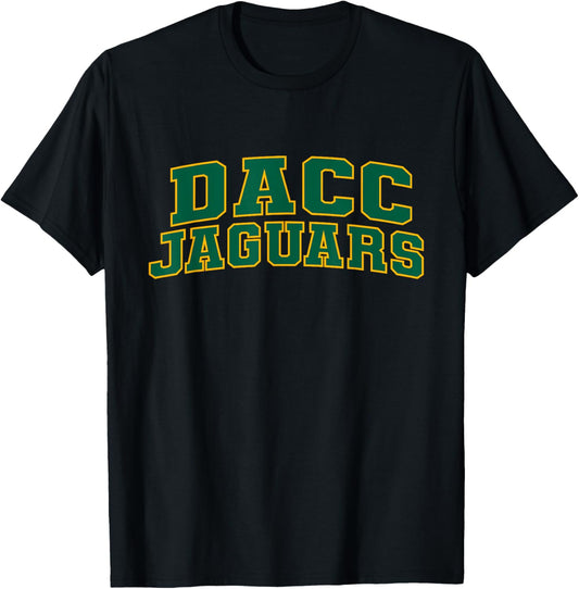 Danville Area Community College Jaguars Apparel Sports Fan T-Shirt - T-Shirt | Black