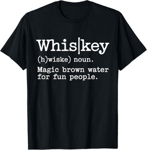 Whiskey Definition T-Shirt - T-Shirt | Black