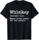 Whiskey Definition T-Shirt - T-Shirt | Black