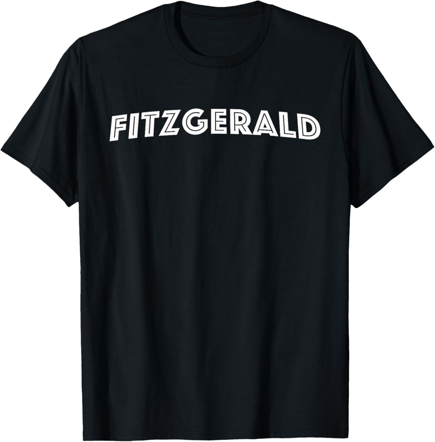 Fitzgerald T-Shirt - T-Shirt | Black