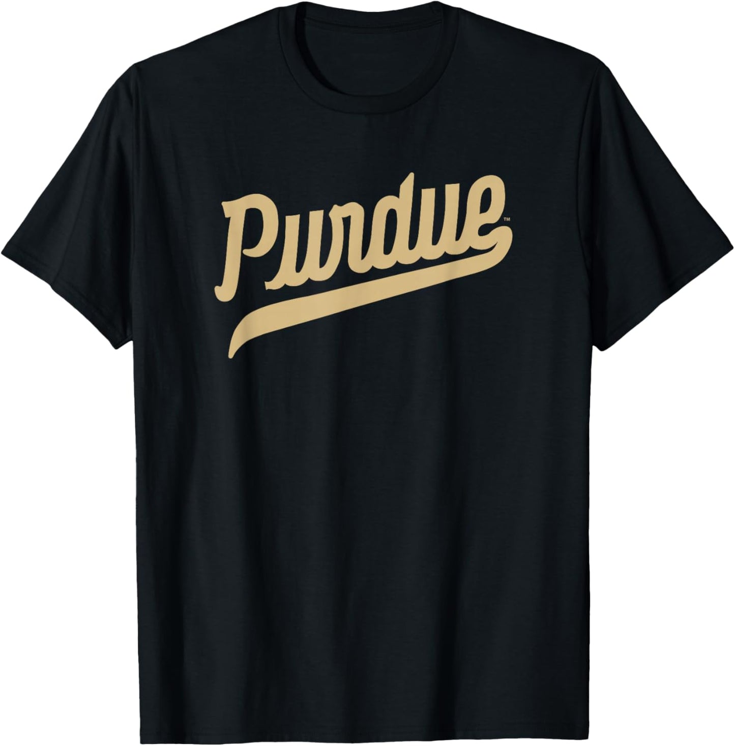 Purdue University Boilermakers Script T-Shirt - T-Shirt | Black