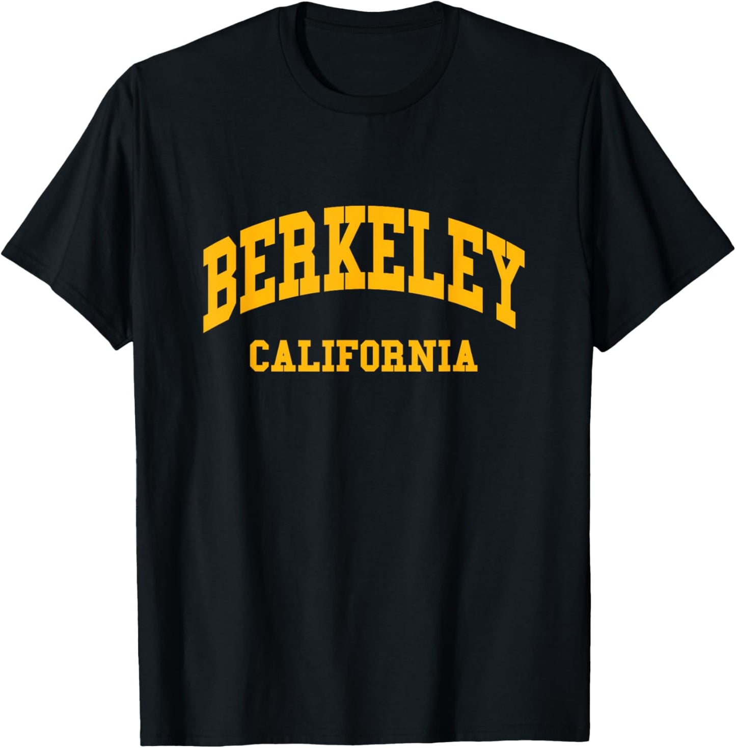 Berkeley - California - Throwback Design - Classic T-Shirt - T-Shirt | Black