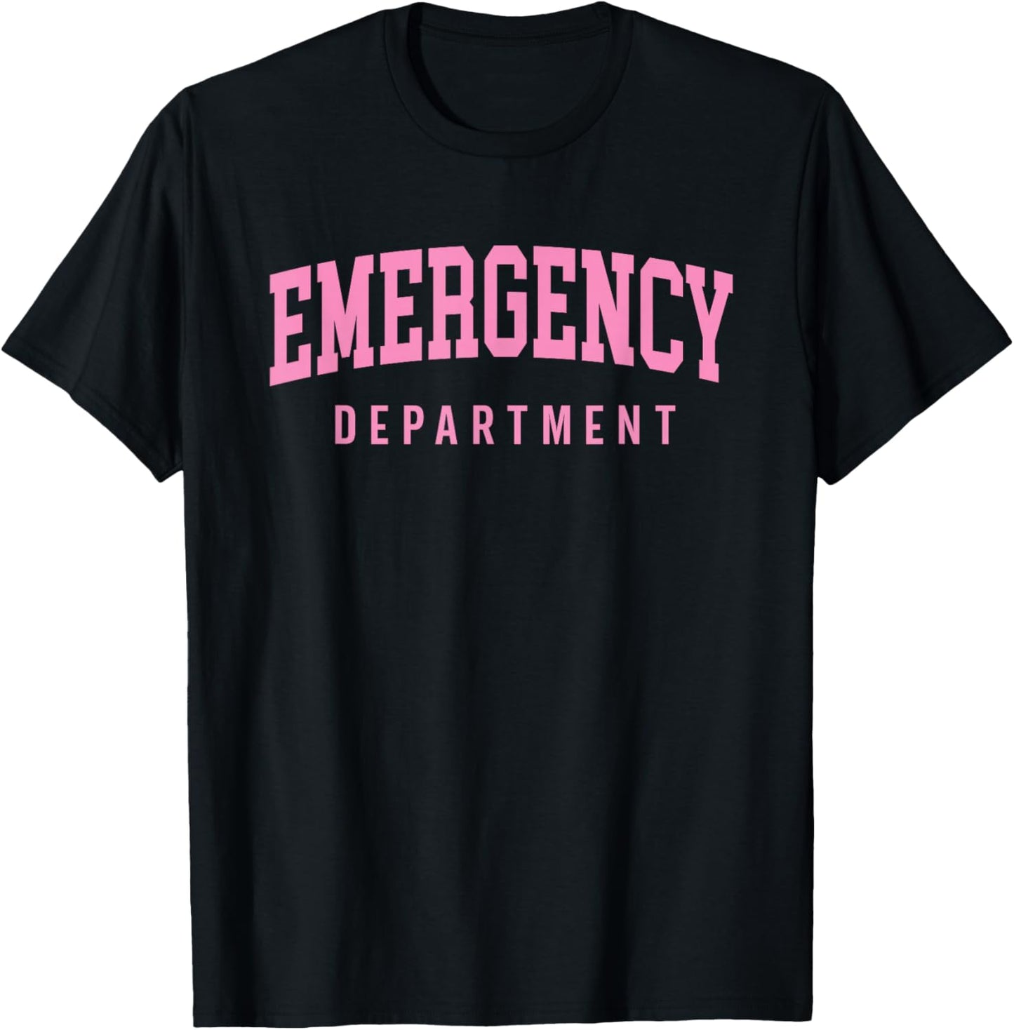 ER Nurses Emergency Department Nurses ER Doctor Retro Pink T-Shirt - T-Shirt | Black