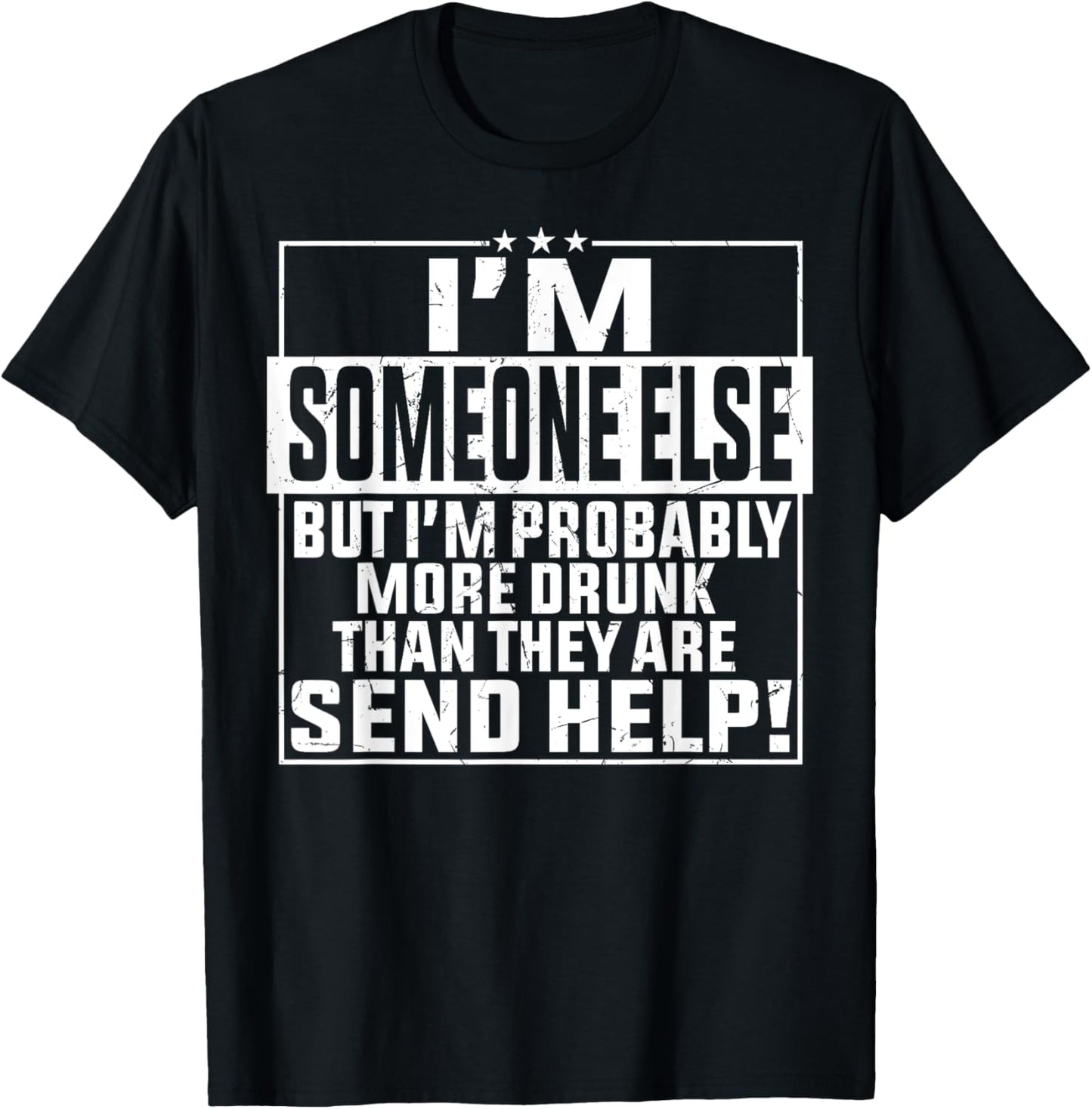 If Found Drunk Please Return To Friend I'm The Friend Funny T-Shirt - T-Shirt | Black