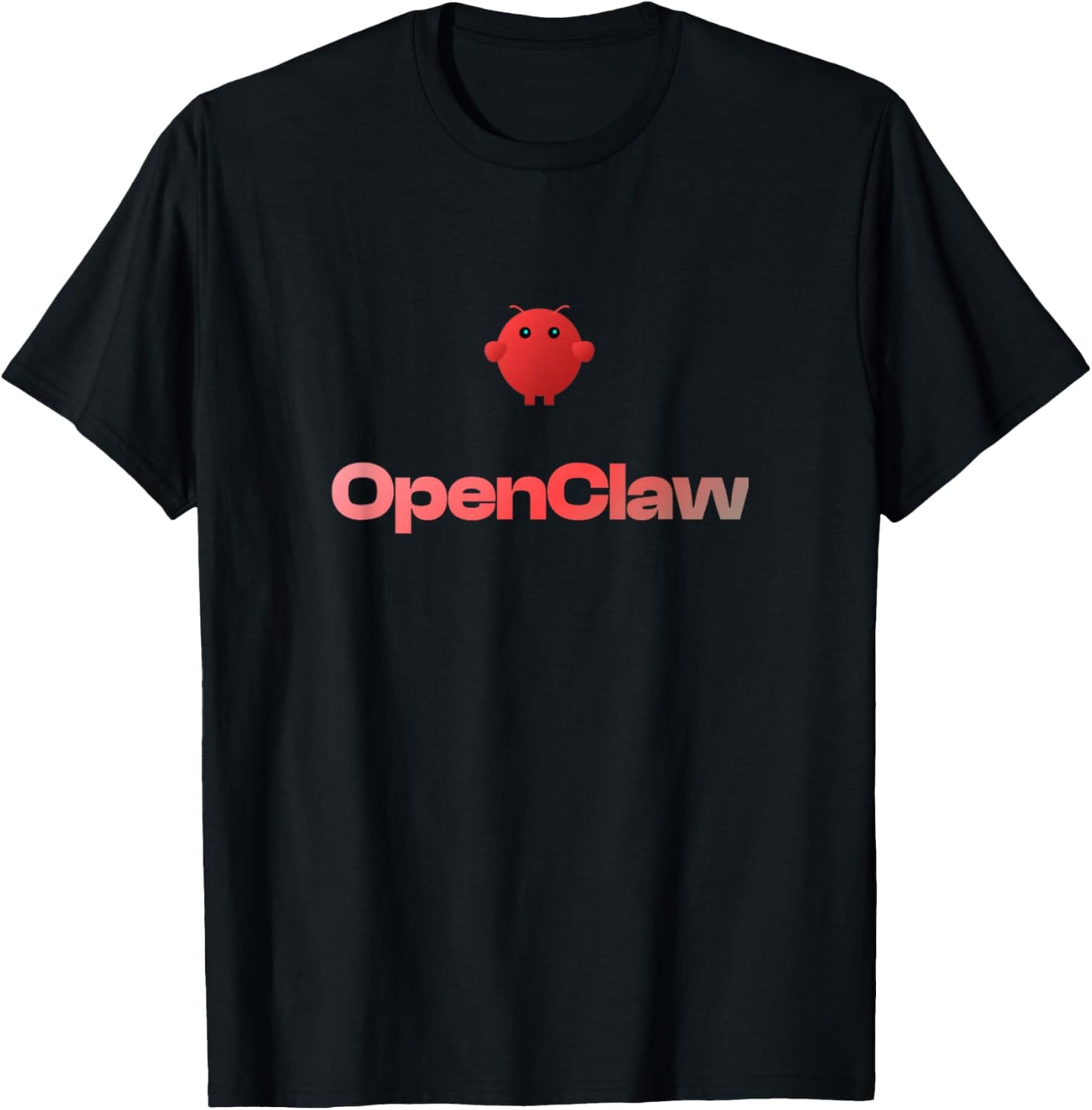 Open Claw AI T-Shirt - T-Shirt | Black