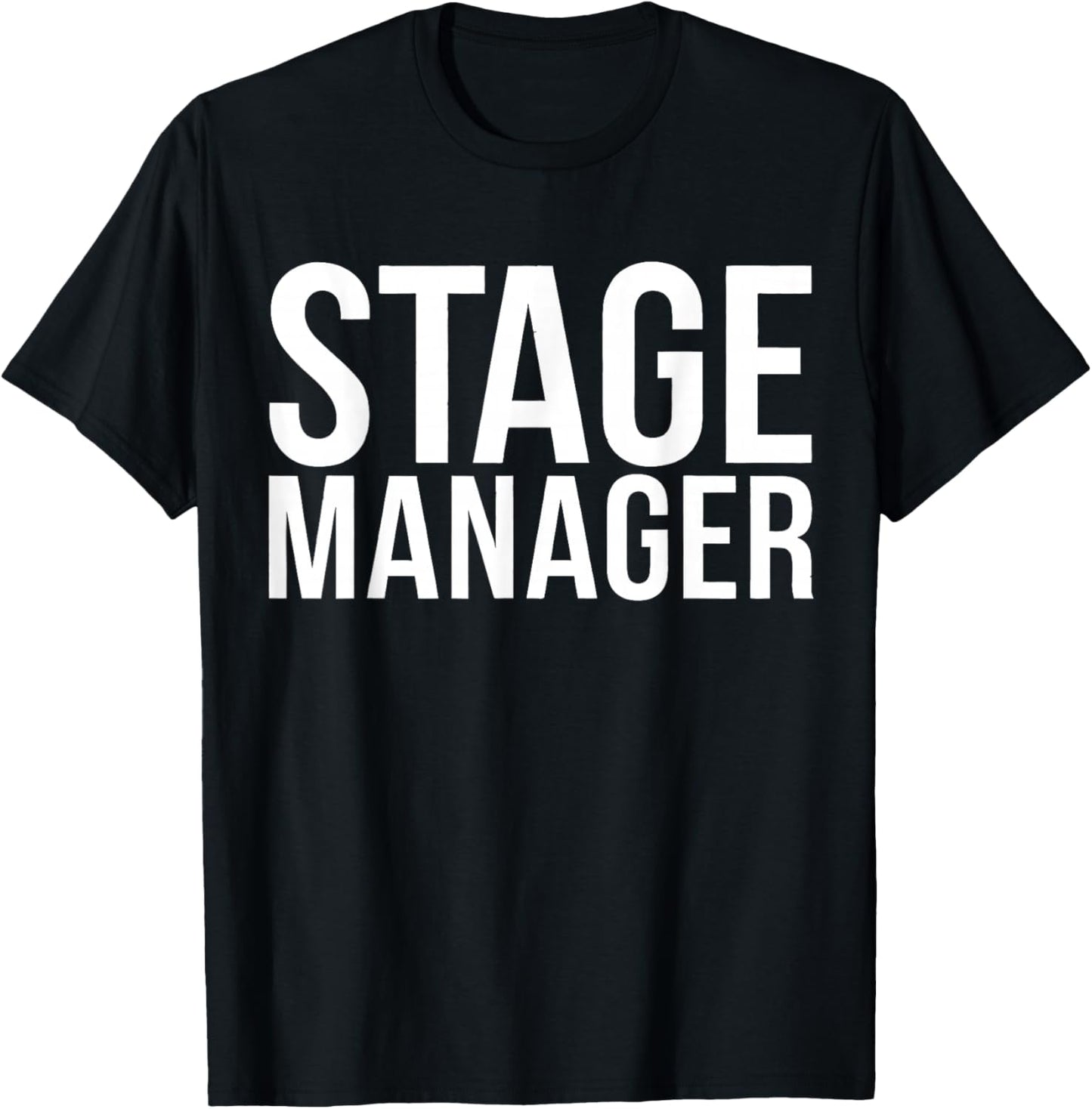 Stage Manager Theatre T-Shirt - T-Shirt | Black