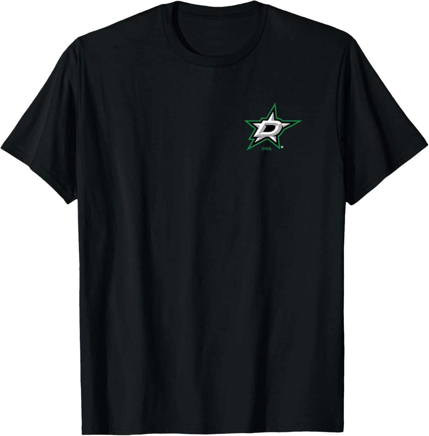 Dallas Stars Support Black Officially Licensed T-Shirt - T-Shirt | Black