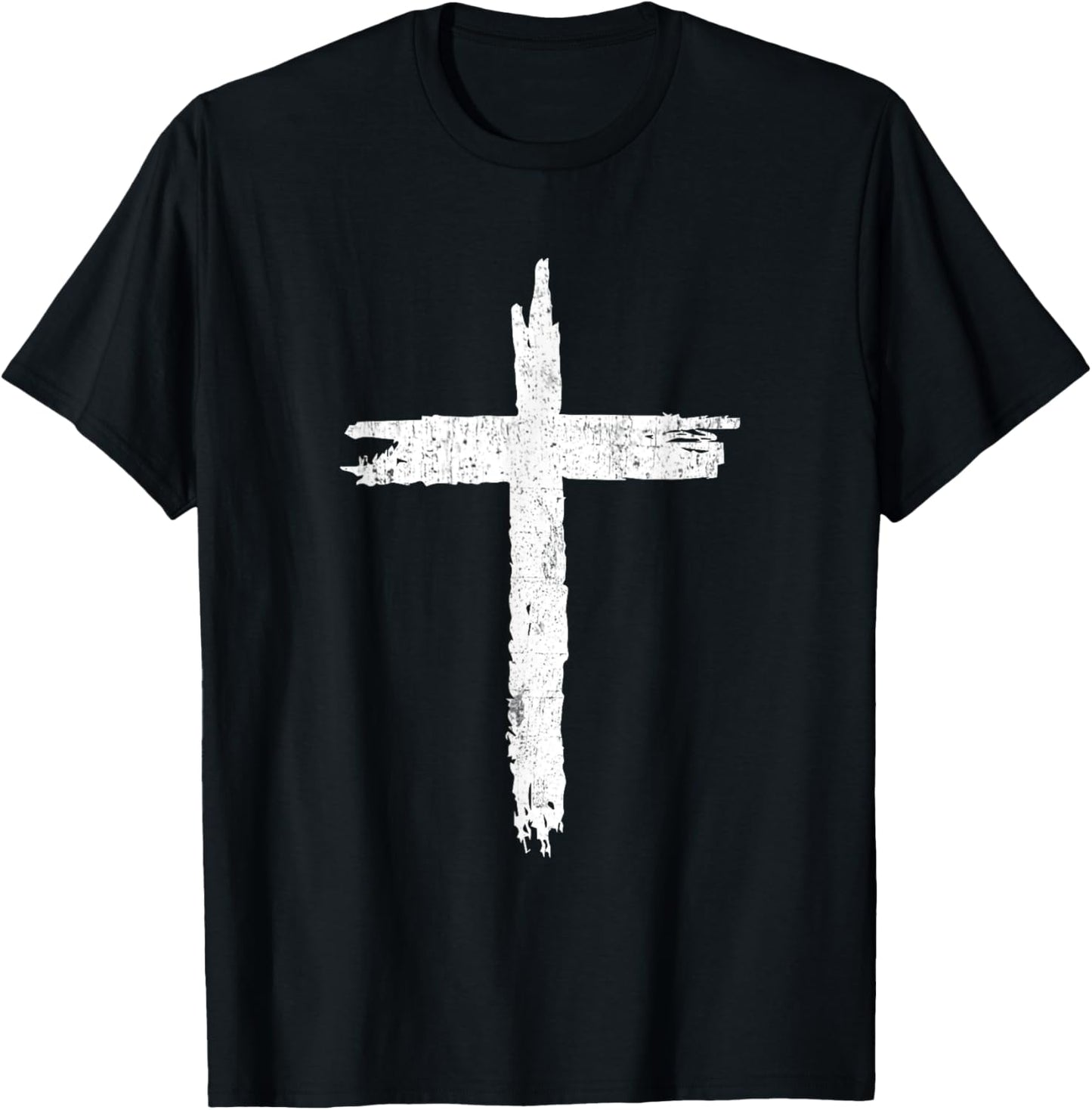 Christian Cross Christians Jesus Christ Cross T-Shirt - T-Shirt | Black